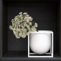 Billede af Audo Copenhagen Kubus Flowerpot 10 10x10 cm - Hvid