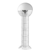 Billede af Verpan Wire Floor Lamp H: 120 cm - Hvid FORUDBESTIL: START JULI 2024