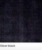 Billede af Vipp 145 Wool/Bamboo rug Large 200 x 300 cm - Silver Black