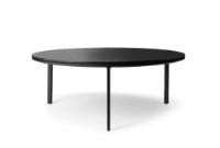 Billede af Vipp 425 Coffee Table Ø: 90 cm - Marble/Black