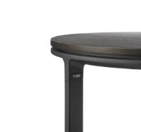Billede af Vipp 425 Coffee Table Ø: 90 cm - Marble/Black