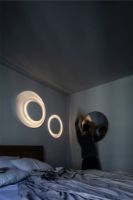 Billede af Foscarini Bahia Væg-/Loft lampe LED Dæmpbar Ø: 70 cm - Hvid