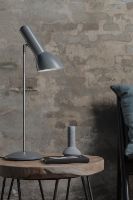 Billede af CPH Lighting Oblique Bordlampe H: 58 cm - Krom/Flintgrå
