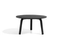 Billede af HAY Bella Coffee Table Ø: 60 cm - Black Lacquered Oak 