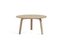 Billede af HAY Bella Coffee Table Ø: 60 cm - Lacquered Oak 