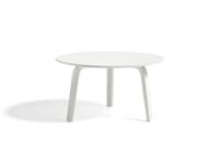 Billede af HAY Bella Coffee Table Ø: 60 cm - White Lacquered Oak