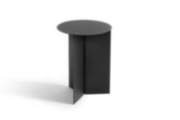 Billede af HAY Slit Table High Ø: 35 cm - Black 