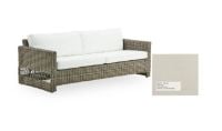 Billede af Sika-Design Carrie Exterior 3 Pers. Sofa L: 200 cm - Antique Grey/B450 Tempotest White