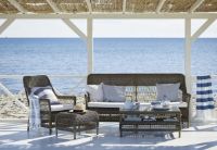 Billede af Sika-Design Dawn Exterior 3 Pers. Sofa inkl. Hynde L: 191 cm - Antik/B450 Tempotest White