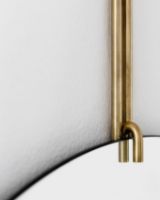Billede af Moebe Wall Mirror Ø:30 cm - Brass