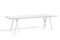 Billede af HAY Loop Stand Table 250x92,5 cm - White/White Laminate