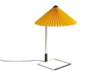 Billede af HAY Matin Table Lamp 380 Large Ø: 38 cm - Yellow / Brass