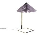 Billede af HAY Matin Table Lamp 380 Large Ø: 38 cm - Lavender / Brass