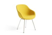 Billede af HAY AAC127 About a Chair Spisebordsstol Polstret SH: 47,5 cm - Chromed Steel/Steelcut Trio 446