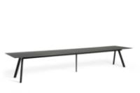 Billede af HAY CPH 30 Extendable Table 200/400x90x74 cm - Black Lacquered Solid Oak/Black Linoleum