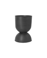 Billede af Ferm Living Hourglass Pot Large Ø: 50 cm - Black