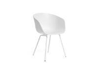 Billede af HAY AAC 26 About A Chair SH: 46 cm - White Powder Coated Steel/White