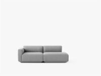 Billede af &Tradition Develius 2 Pers. Sofa L: 220 cm - Ruskin Zirconium