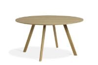 Billede af HAY CPH 25 Round Table Ø: 140 cm - Lacquered Solid Oak/Lacquered Oak Veneer