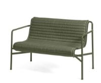 Billede af HAY Palissade Dining Bench Quilted Cushion 107,5x104,5 cm  - Olive 