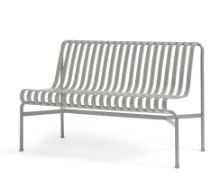 Billede af HAY Palissade Dining Bench Without Armrest L: 120 cm - Sky Grey 