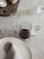 Billede af Ferm Living Ripple Vin Glas 2 stk Ø: 7,5 cm - Klar