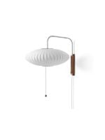 Billede af HAY Nelson Saucer Wall Sconce Cabled Small Ø: 44,5 cm - Off White 