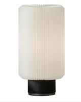 Billede af Le Klint 382 Cylinder Bordlampe Medium H: 37 cm - Sortbejdset Eg