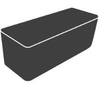 Billede af Cane-line Outdoor Cover 16 Til Endless Spisebord inkl. 10 Stole 336x168 cm - Black