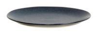 Billede af Nordal GRAINY Plate Ø: 21 cm - Dark Blue OUTLET