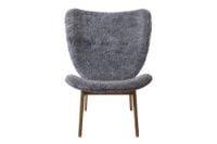 Billede af NORR11 Elephant Lounge Chair Sheepskin SH: 38 cm - Natural Oak/Graphite