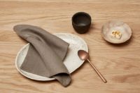 Billede af The Organic Company Everyday Napkin 4 Stk 20x20 cm - Pale Rose OUTLET