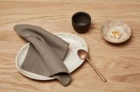 Billede af The Organic Company Everyday Napkin 4 Stk 20x20 cm - Stone OUTLET