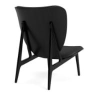 Billede af NORR11 Elephant Lounge Chair Leather SH: 38 cm - Black Oak/Dunes Anthracite 21003