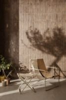 Billede af Ferm Living Desert Lounge Chair 63x77,5 cm - Cashmere/Soil