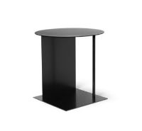 Billede af Ferm Living Place Side Table Ø: 50 cm - Black