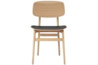 Billede af NORR11 NY11 Spisestuestol SH: 45,5 cm - Natural Oak/Ultra Black 41599