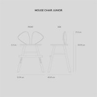 Billede af Nofred Mouse Chair Junior 51,6x77,3 cm - Hvid