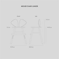 Billede af Nofred Mouse Chair Junior 51,6x77,3 cm - Sort