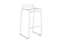 Billede af HAY Hee Bar Stool High SH: 75 cm - White