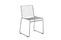 Billede af HAY Hee Dining Chair 2 stk  SH: 47 cm  - Asphalt Grey