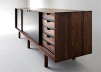 Billede af Andersen Furniture S1 Skænk L: 200 cm - Valnød/Sort