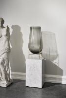 Billede af Audo Copenhagen Plinth Tall H: 51 cm - White Carrara Marble