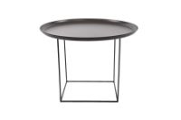 Billede af NORR11 Duke Coffee Table Medium Ø: 70 cm - Earth Black