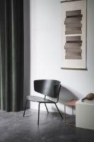 Billede af Ferm Living Herman Lounge Chair H: 68 cm - Black