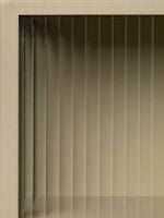 Billede af Ferm Living Haze Wall Cabinet 60x35 cm - Reeded Glass/Cashmere 