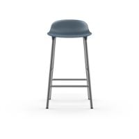 Billede af Normann Copenhagen Form Barstol SH: 65cm - Blå/Krom