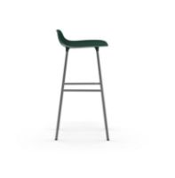 Billede af Normann Copenhagen Form Barstol SH: 75cm - Grøn/Krom