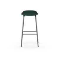 Billede af Normann Copenhagen Form Barstol SH: 75cm - Grøn/Krom