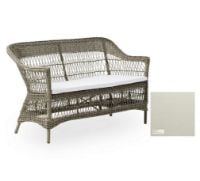 Billede af Sika-Design Charlot 2 Pers. Sofa L: 134 cm - Antique Grey/A670 Tempotest Michelangelo White